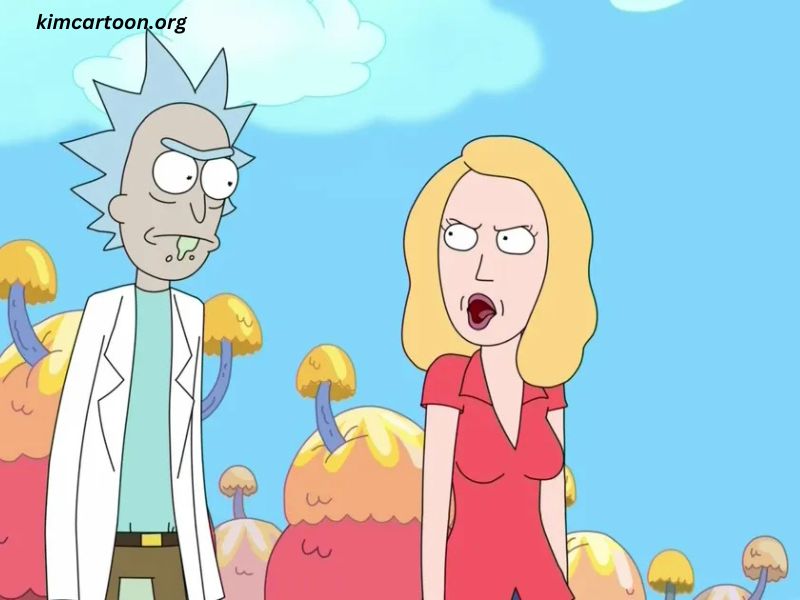 Kimcartoon Rick and Morty